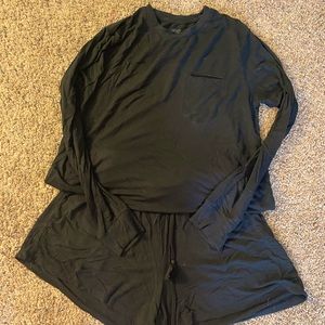 pajama set from stars above, small, black